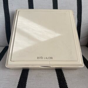 Vintage Estée Lauder Makeup Vanity Case & Vintage Wave Hair Perm Curlers